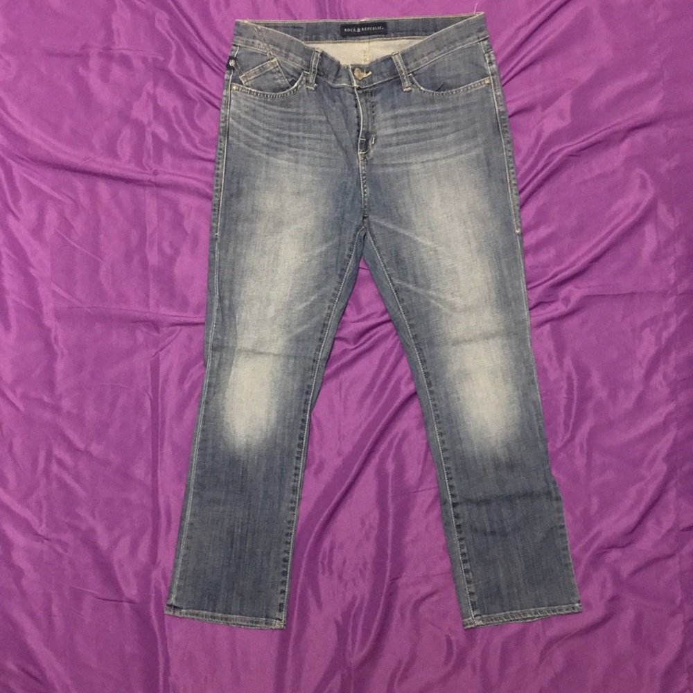 Rock & Republic cropped jeans